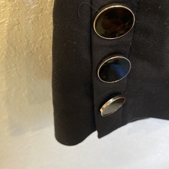 Lane Bryant The Laney Wide Leg Crop Pant 3 Button Detail Detail EUC Sz 20 Cotton - Picture 2 of 15